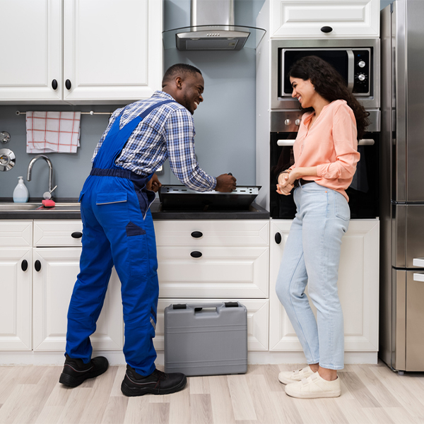 can you provide an estimate for cooktop repair before beginning any work in Preston Maryland